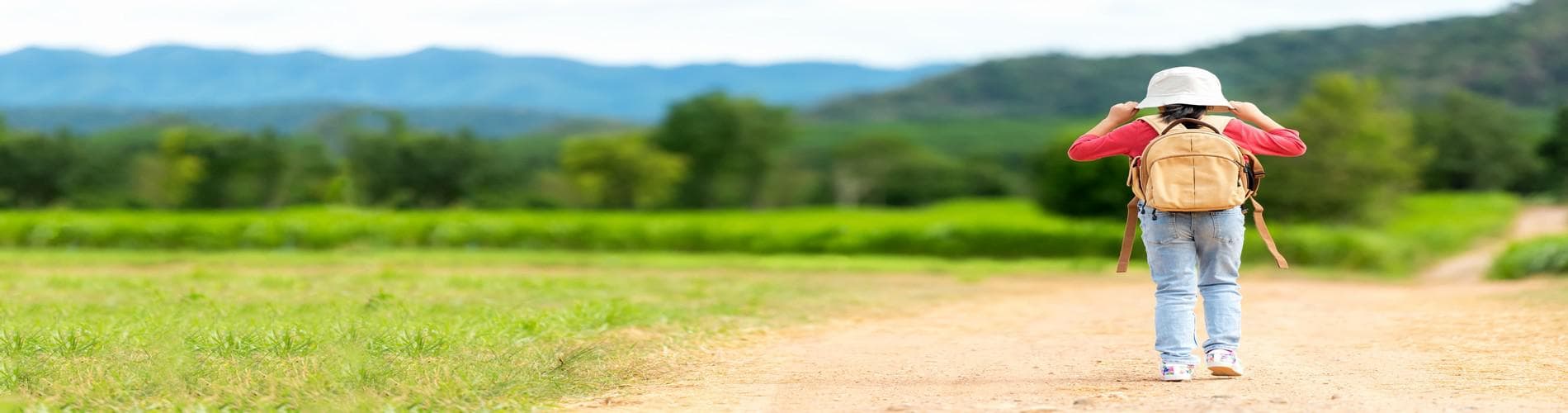 Trekking with young children